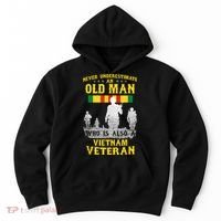 Mens Never Underestimate An OLD MAN Vietnam Veteran Gift Hoodie thumb 0