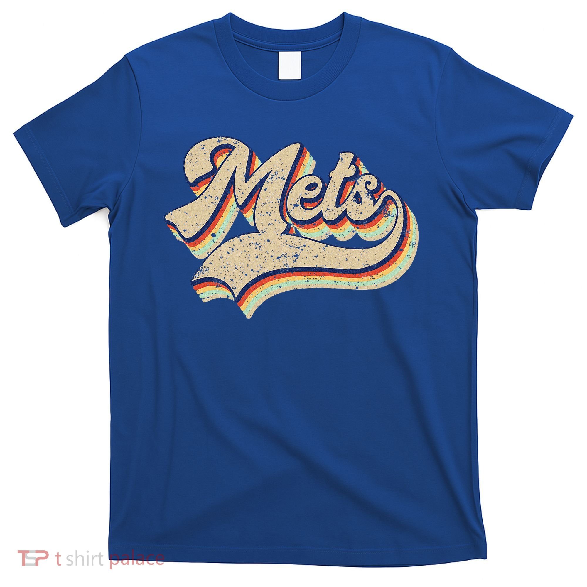 Mets Name Vintage Retro Baseball Lovers Baseball Fans T-Shirt
