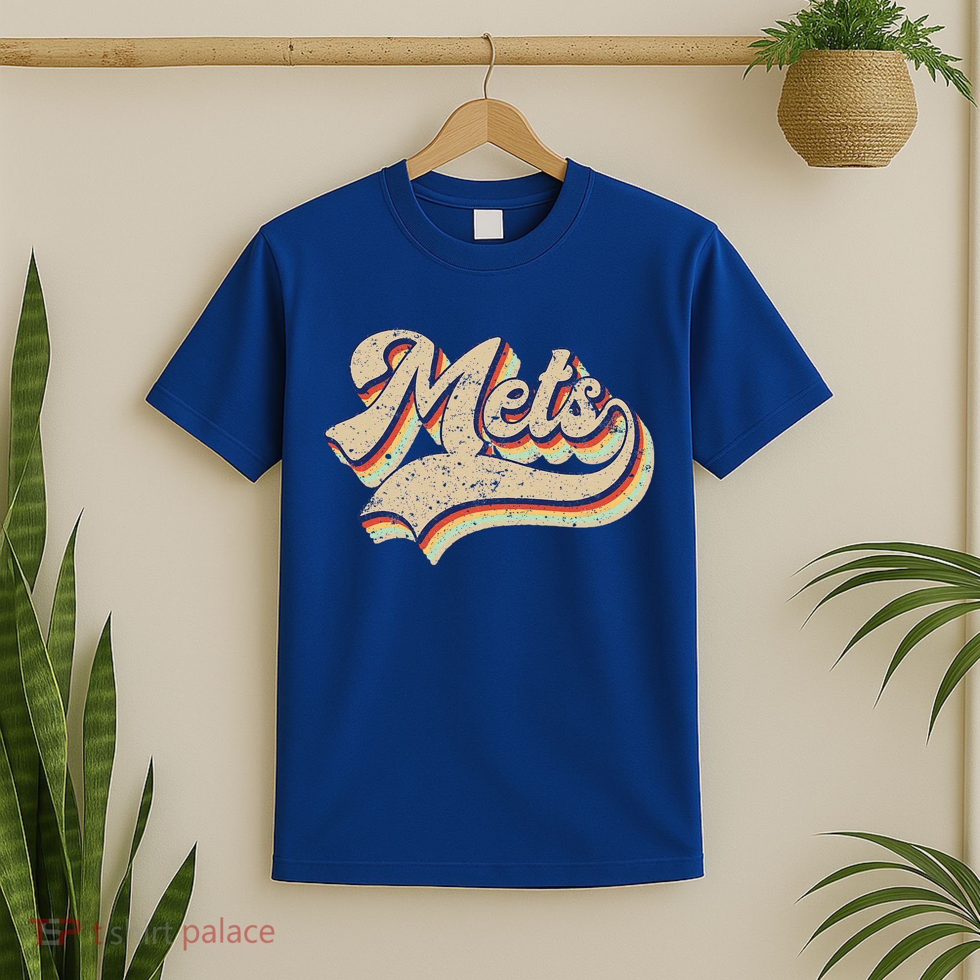 Mets Name Vintage Retro Baseball Lovers Baseball Fans T-Shirt