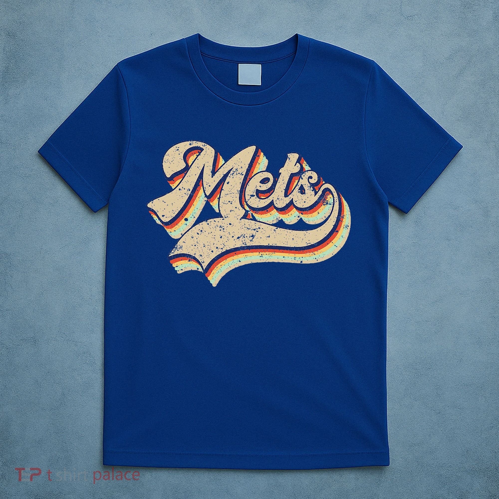 Mets Name Vintage Retro Baseball Lovers Baseball Fans T-Shirt