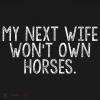My Next Wife Wont Own Horses Women's Hoodie thumb 2