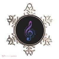 Music Note White Treble Clef Musical Symbol For Musician Gift Ornament thumb 0