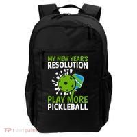My New Year's Play More Pickleball Gift For Pickleball Lovers Backpack thumb 0