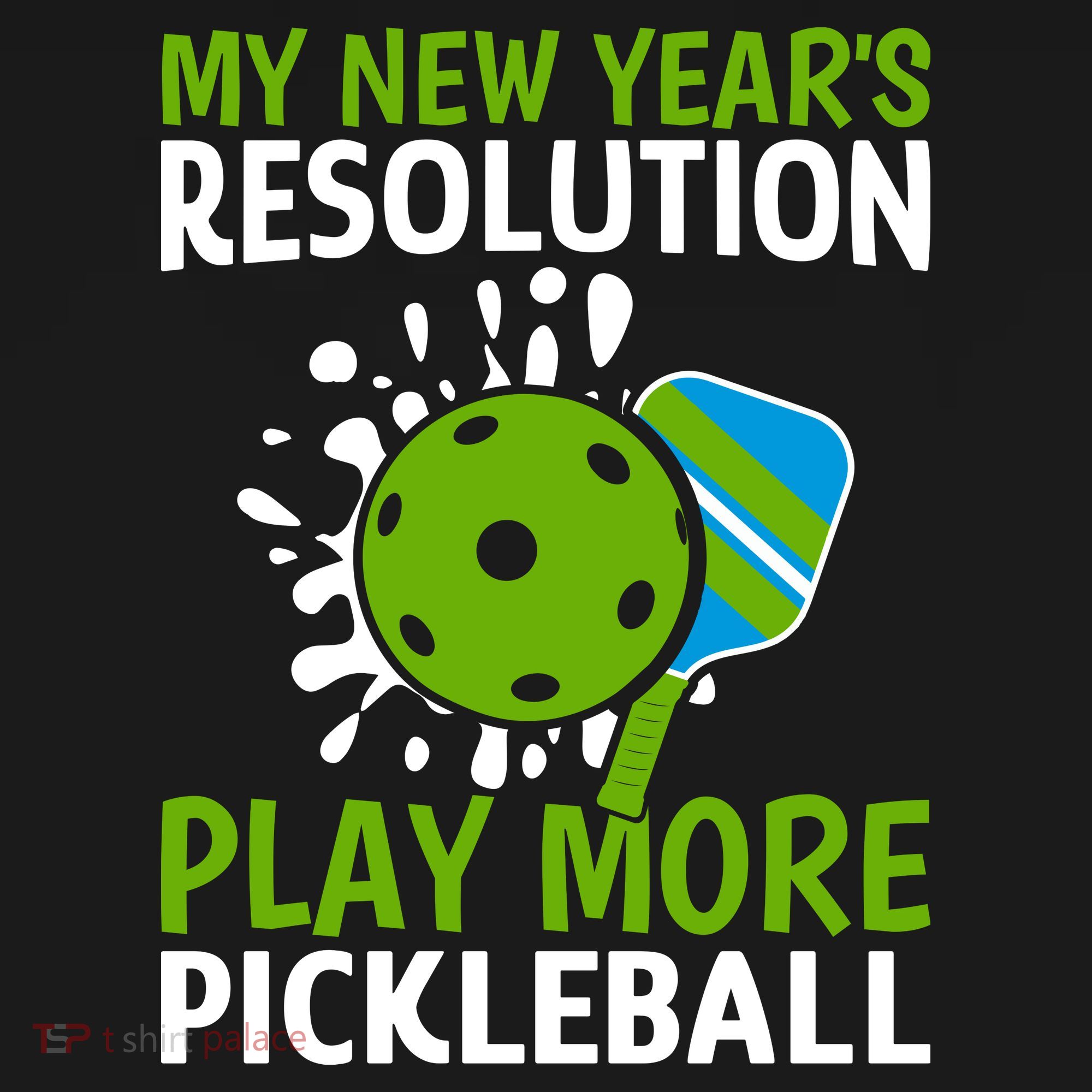 My New Year's Play More Pickleball Gift For Pickleball Lovers Kids Sweatshirt