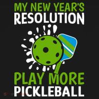 My New Year's Play More Pickleball Gift For Pickleball Lovers Kids Long Sleeve Shirt thumb 2