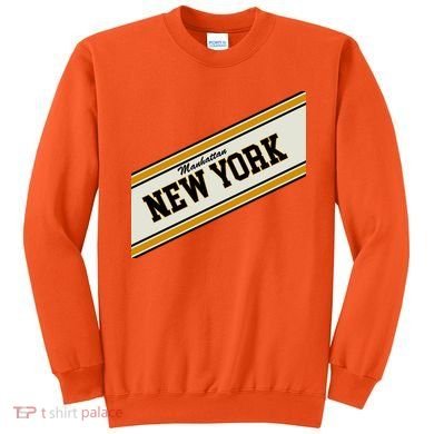 Manhattan New York Varsity Logo Sweatshirt