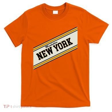 Manhattan New York Varsity Logo T-Shirt