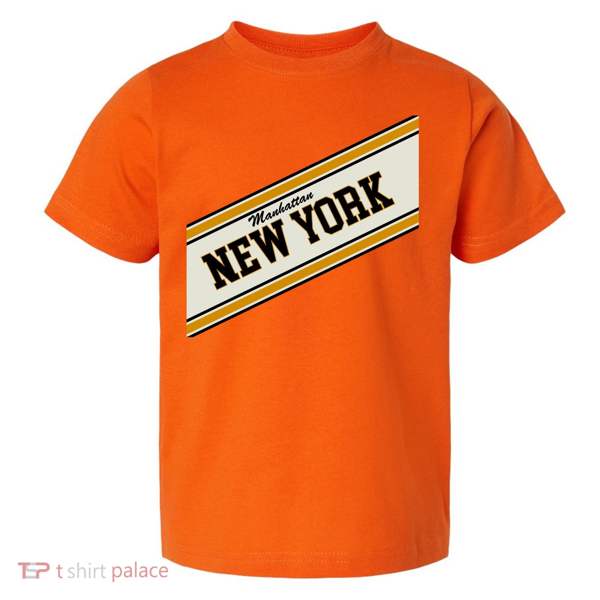 Manhattan New York Varsity Logo Toddler T-Shirt