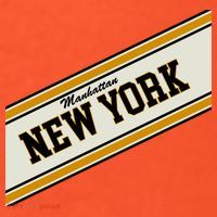 Manhattan New York Varsity Logo Women's T-Shirt thumb 6