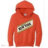Manhattan New York Varsity Logo Kids Hoodie thumb 0