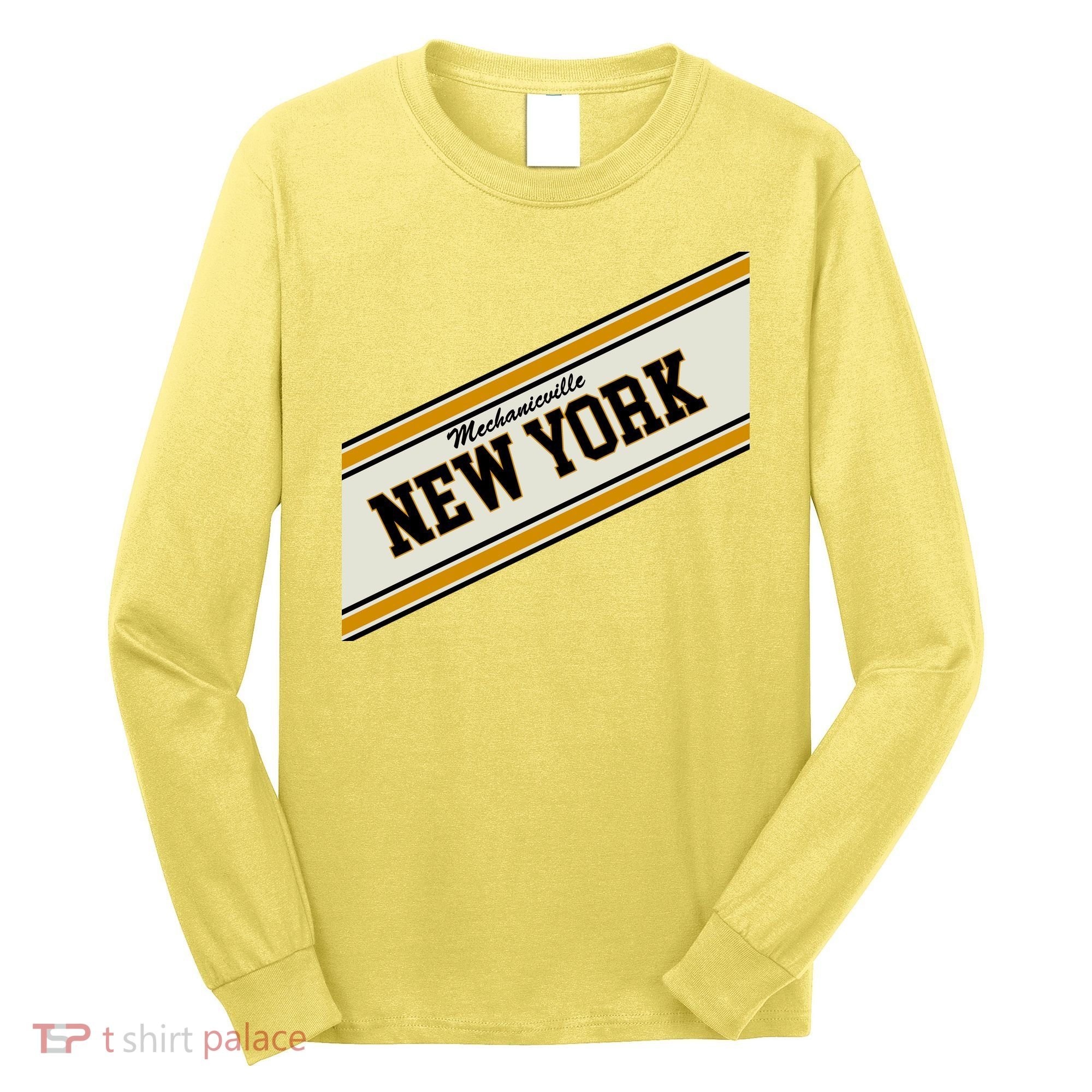 Mechanicville New York Varsity Logo Long Sleeve Shirt