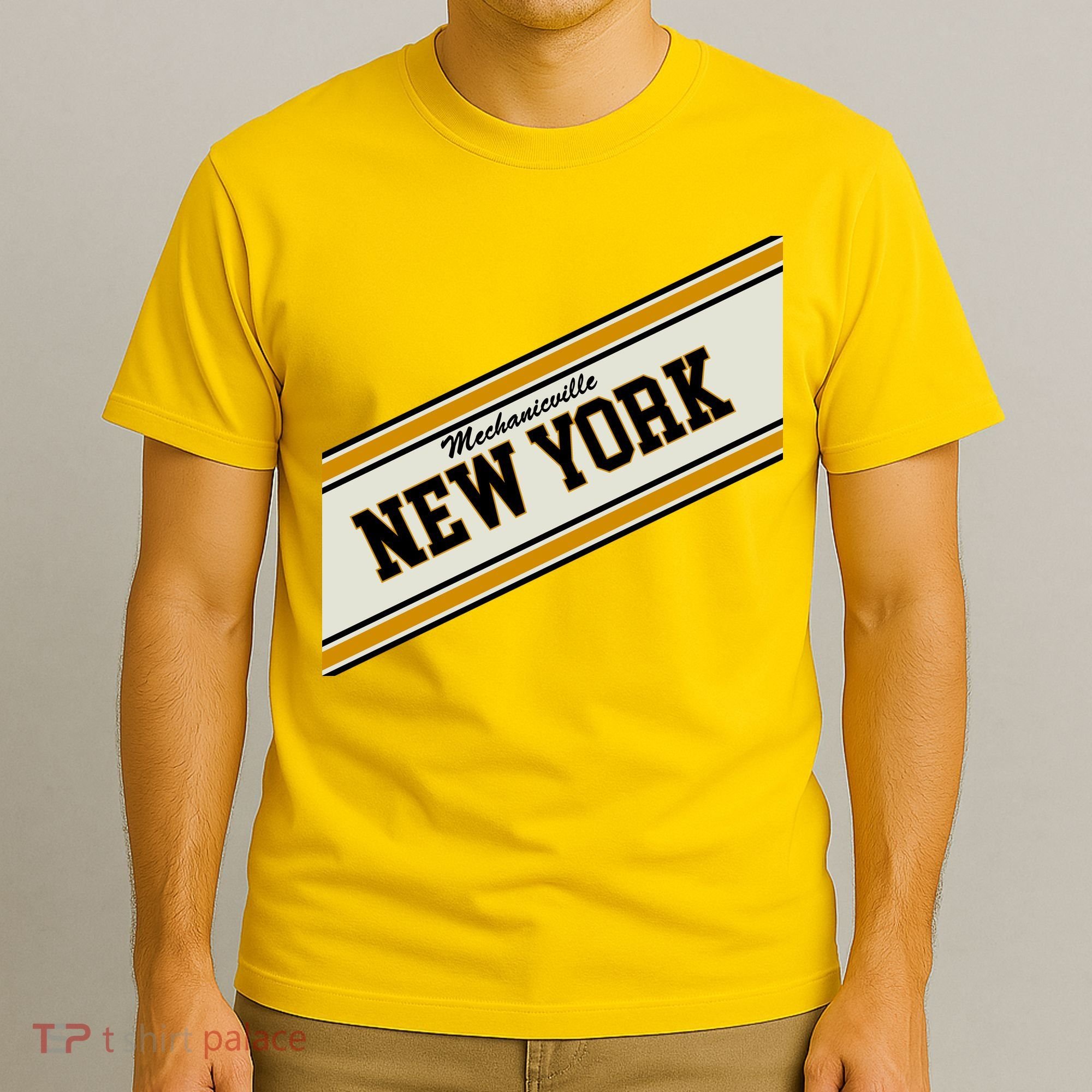 Mechanicville New York Varsity Logo T-Shirt