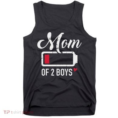 Mom Of 2 Low Battery Tank Top