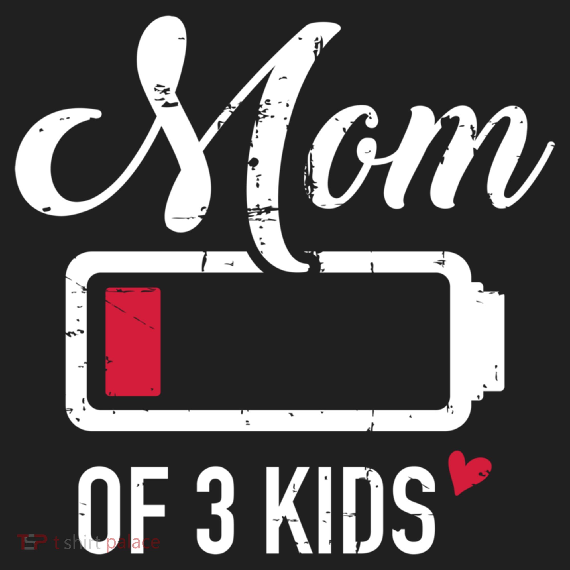 Mom Of 3 Low Battery Great Gift Beanie