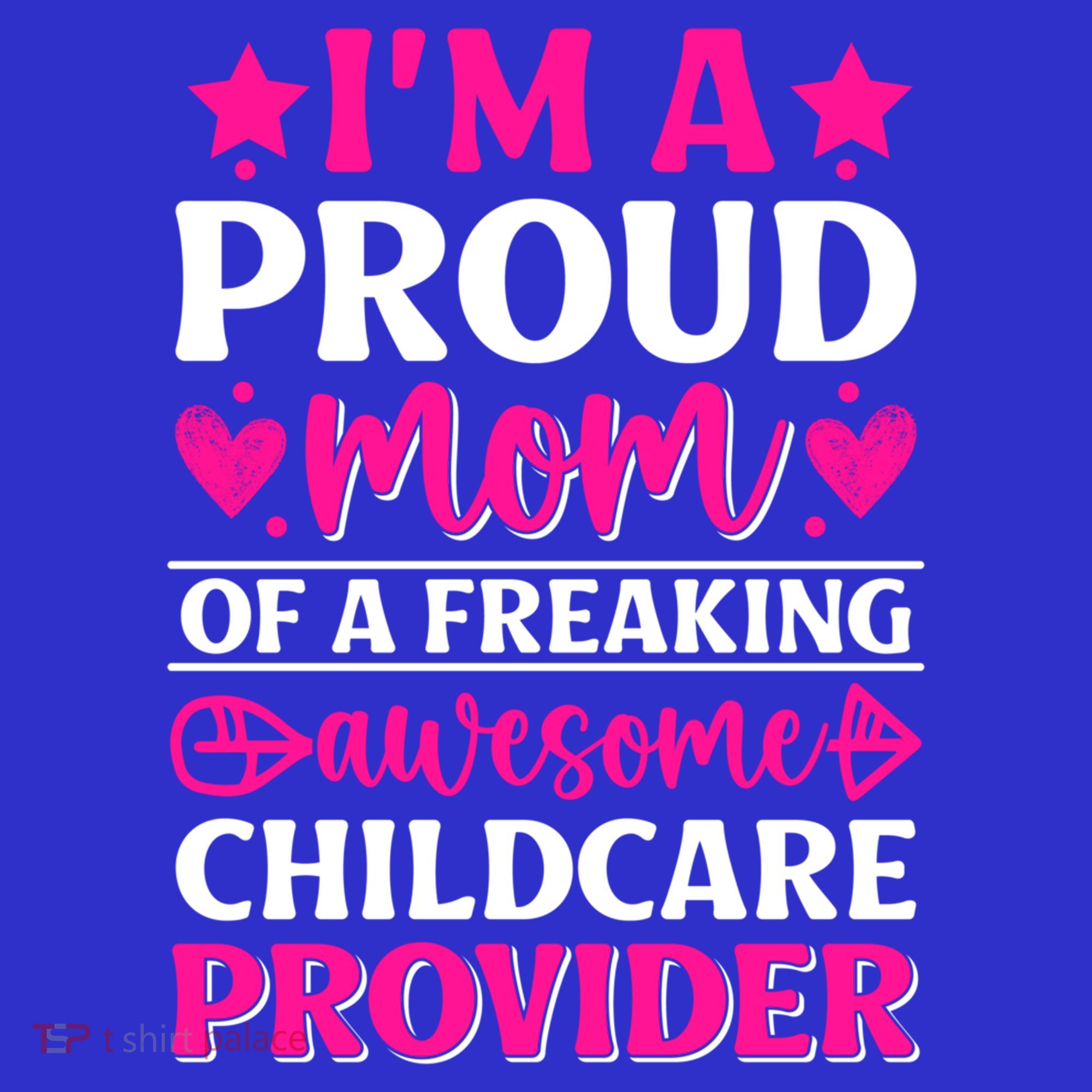 Mom Of Awesome Daycare Provider Teacher Mom Meaningful Gift Women's Tank Top