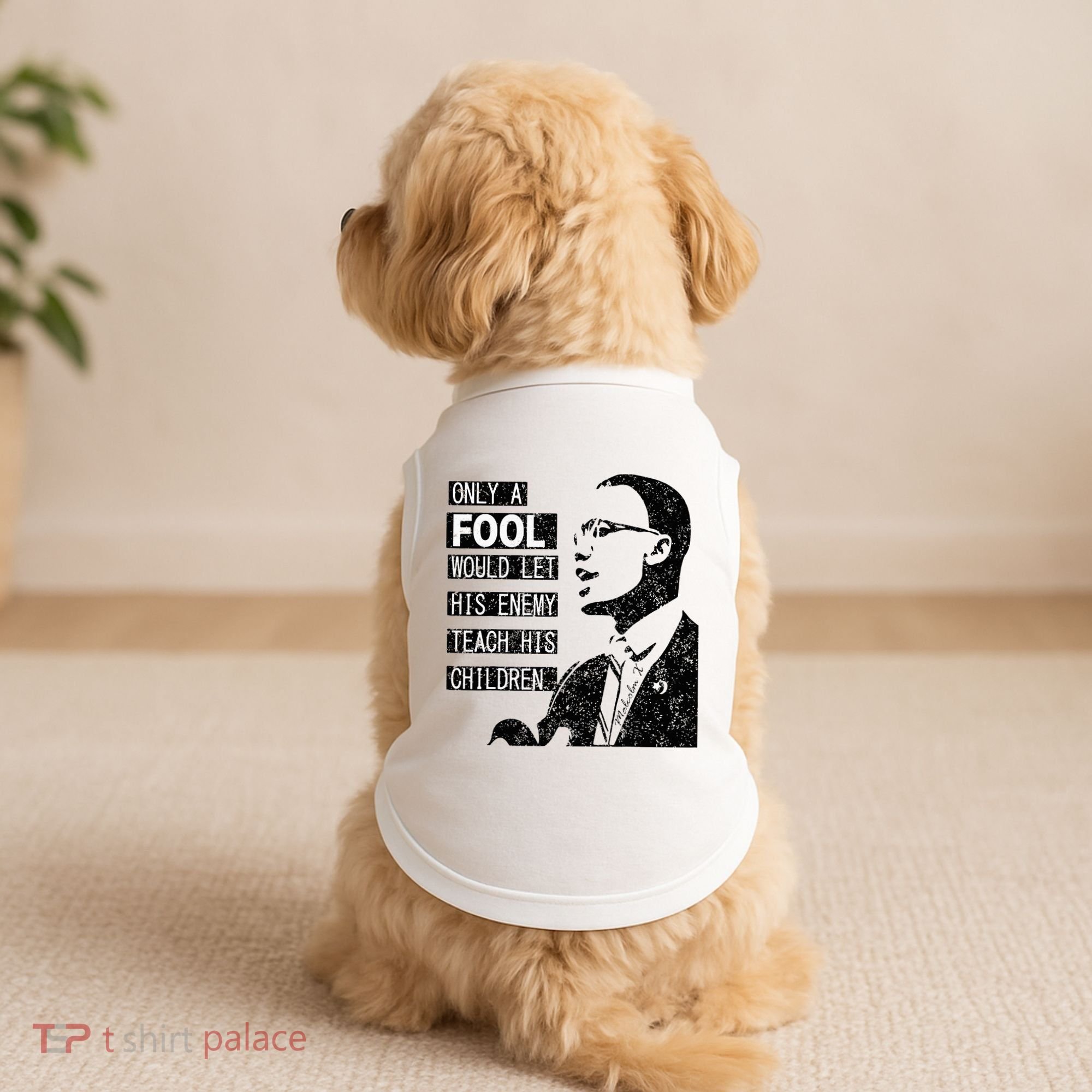 Malcolm Only A Fool Would Let His Enemy Teach His Children Doggie Tank