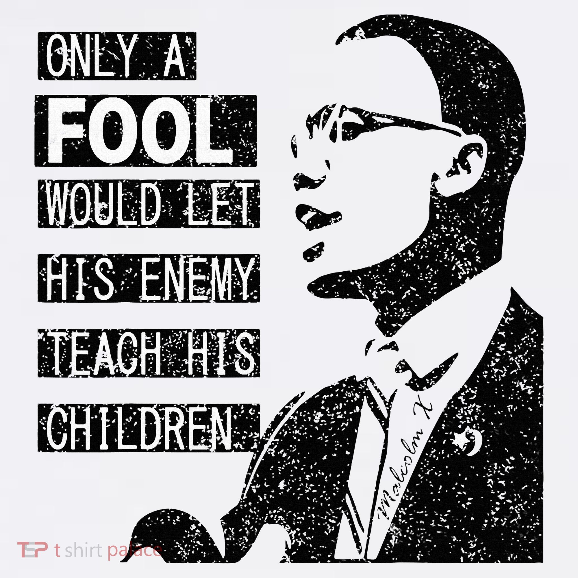 Malcolm Only A Fool Would Let His Enemy Teach His Children Beanie