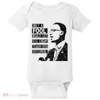 Malcolm Only A Fool Would Let His Enemy Teach His Children Baby Bodysuit thumb 0