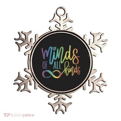 Minds Of All Kinds Neurodiversity Infinity Autism Awareness Gift Ornament