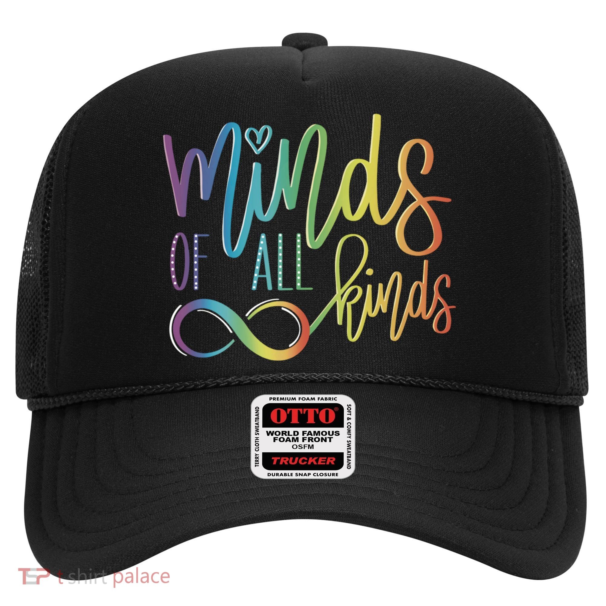 Minds Of All Kinds Neurodiversity Infinity Autism Awareness Gift Hat