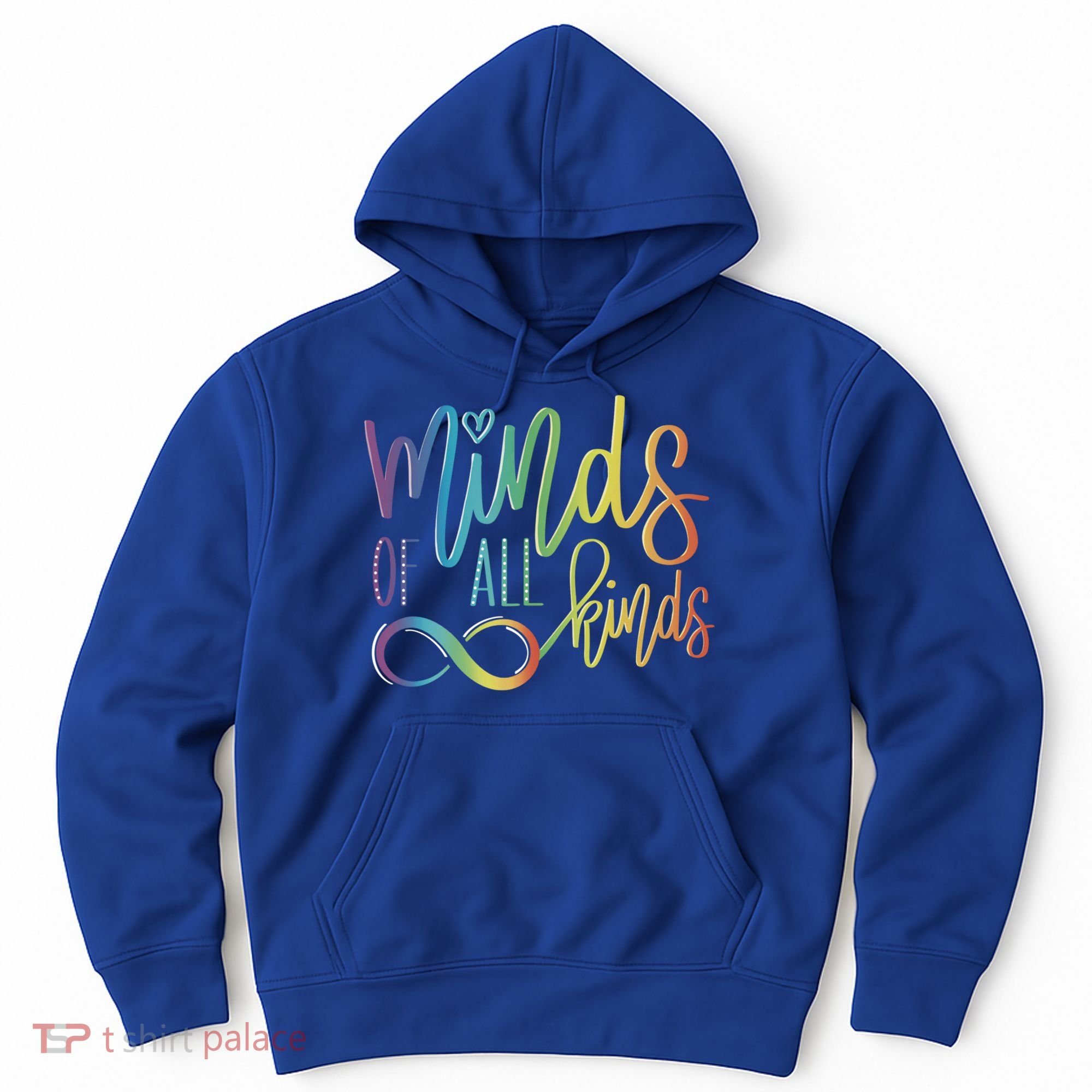 Minds Of All Kinds Neurodiversity Infinity Autism Awareness Gift Hoodie