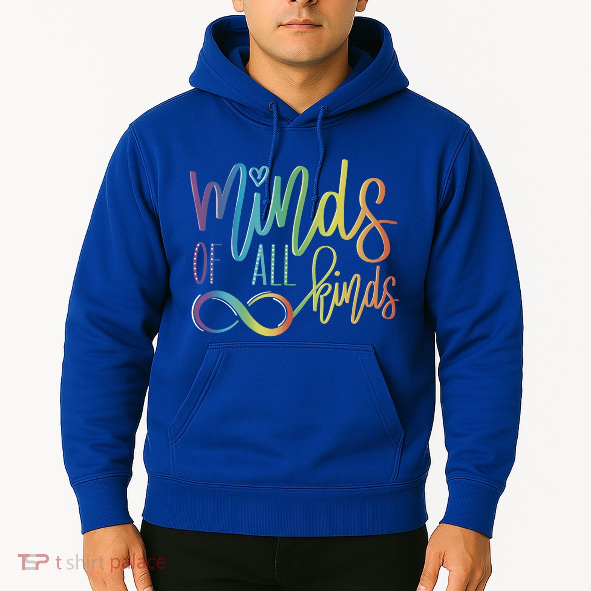 Minds Of All Kinds Neurodiversity Infinity Autism Awareness Gift Hoodie