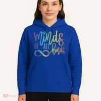 Minds Of All Kinds Neurodiversity Infinity Autism Awareness Gift Hoodie thumb 5