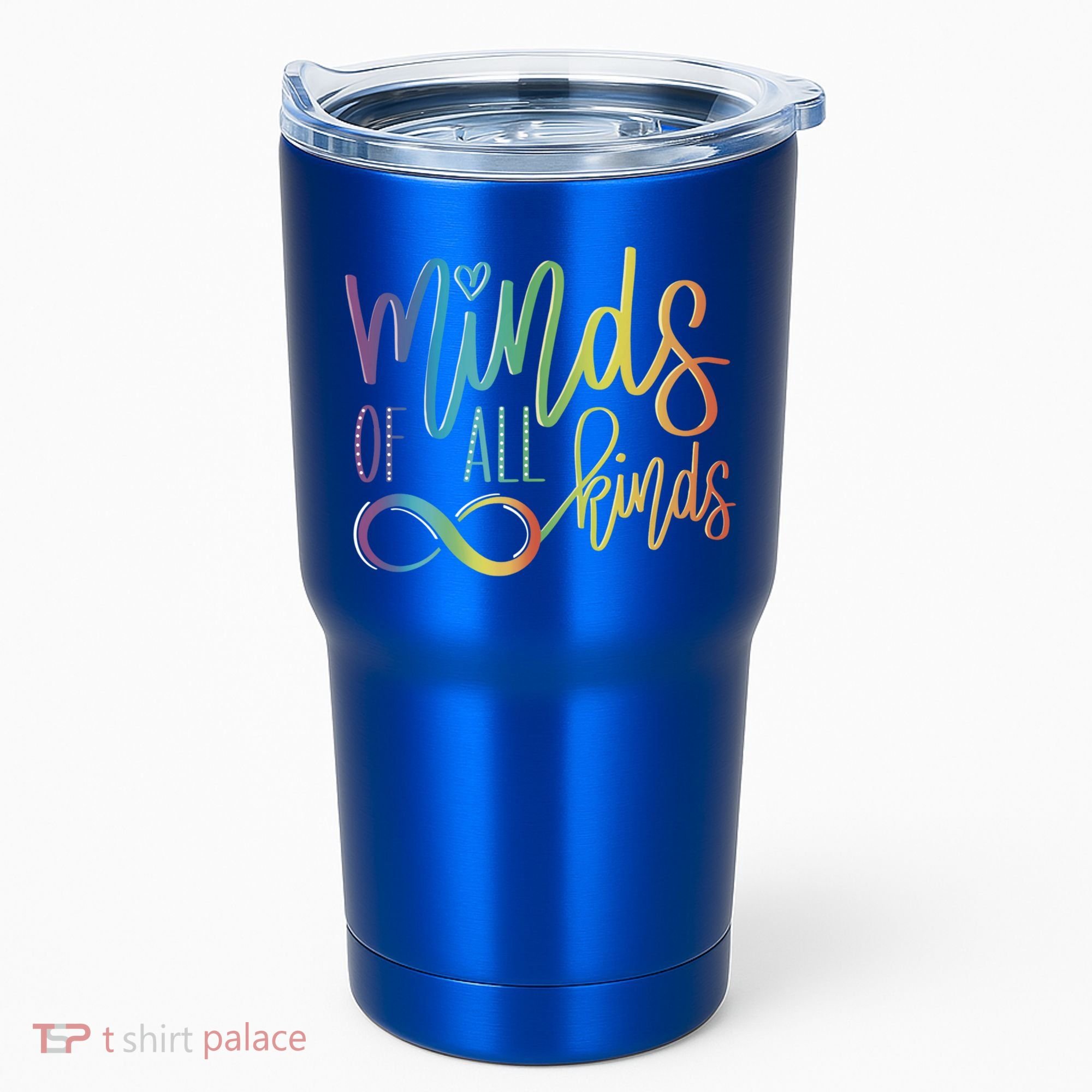 Minds Of All Kinds Neurodiversity Infinity Autism Awareness Gift Tumbler