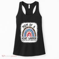Mom Of A Warrior CHD Congenital Heart Defect Awareness Month Women's Tank Top thumb 0