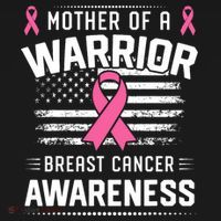 Mother Of A Warrior Breast Cancer Awareness Mother T-Shirt thumb 7