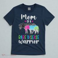 Mom Of A Rare Disease Warrior Mom Rare Disease Awareness T-Shirt thumb 5