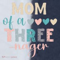 Mom Of A Threenager 3rd Birthday Matching Family Boho Sport-Tek Competitor United Soccer Jersey thumb 4
