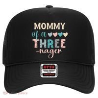 Mommy Of A Threenager 3rd Birthday Matching Family Boho Hat thumb 0