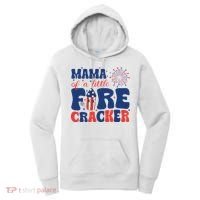 Mama Of A Little Firecracker Family Matching 4th Of July Women's Hoodie thumb 0