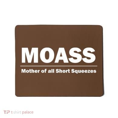 MOASS Mother of all Short Squeezes Mousepad
