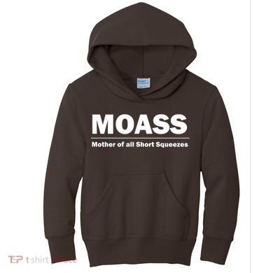 MOASS Mother of all Short Squeezes Kids Hoodie