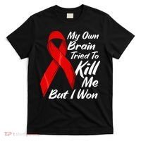 My Own Brain Tried To Kill Me But I Won T-Shirt thumb 0