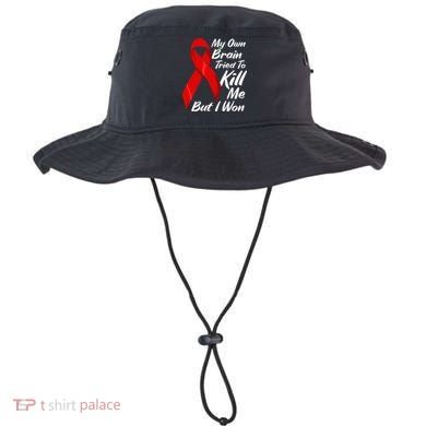 My Own Brain Tried To Kill Me But I Won Bucket Hat