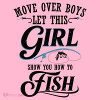 Move Over Boys Let This Girl Show You How To Fish Gift Gift Coaster thumb 2