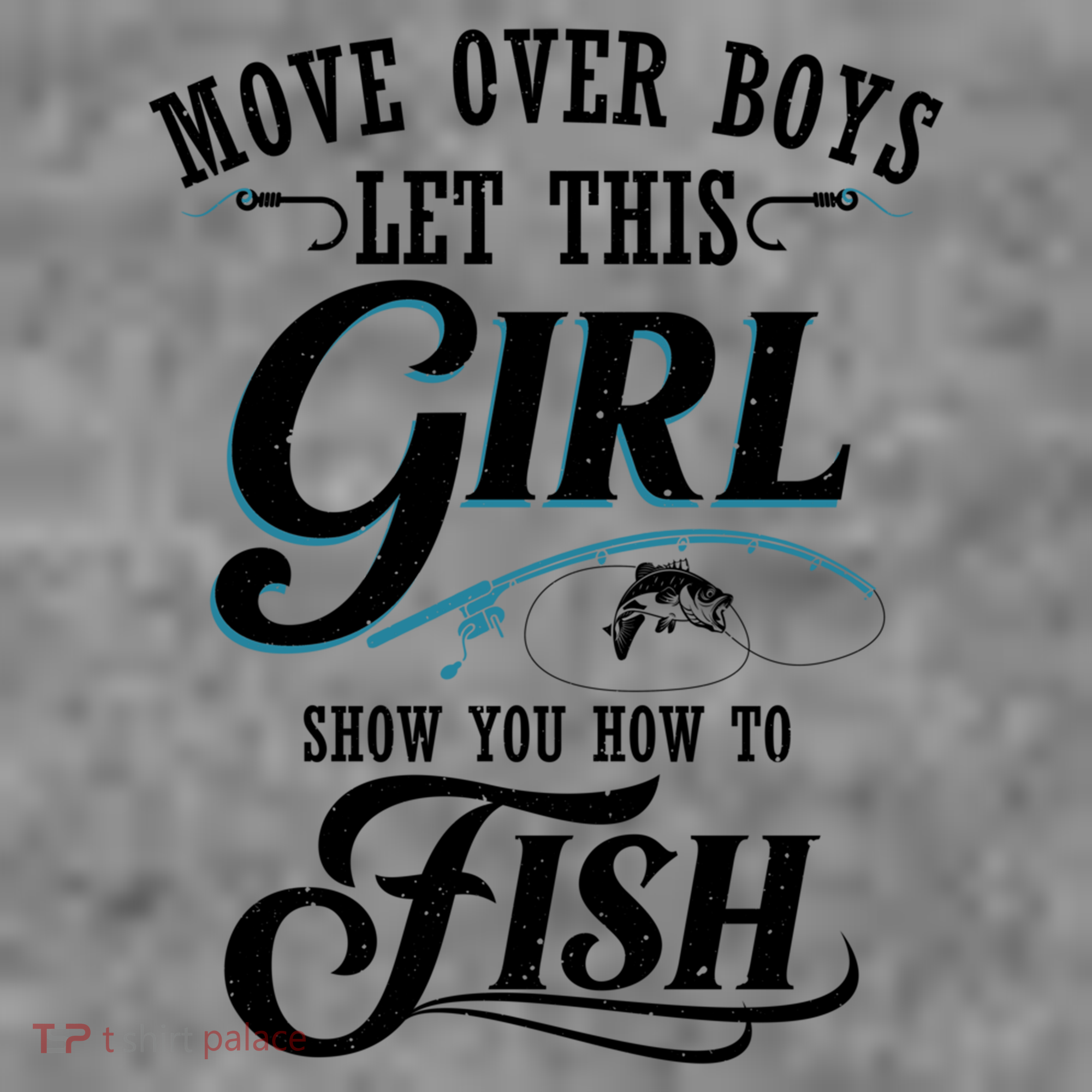 Move Over Boys Let This Girl Show You How To Fish Gift Gift Toddler Hoodie