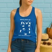Man Over Board Manoeuvre Sailing Ship Sailor Women's Tank Top thumb 2