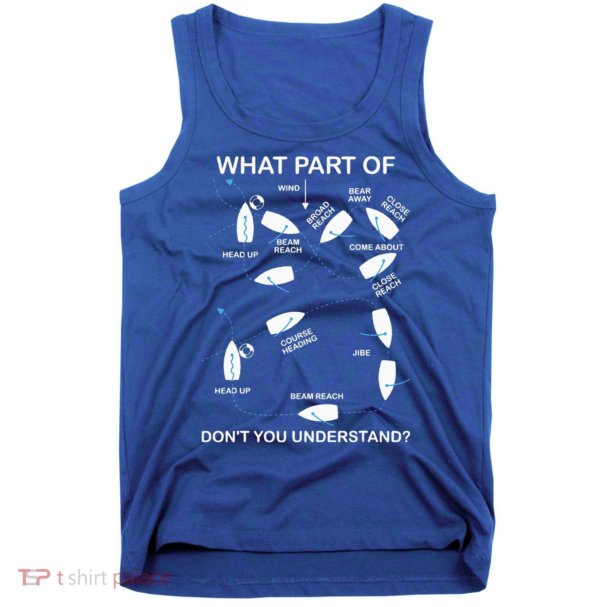 Man Over Board Manoeuvre Sailing Ship Sailor Tank Top