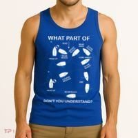 Man Over Board Manoeuvre Sailing Ship Sailor Tank Top thumb 3