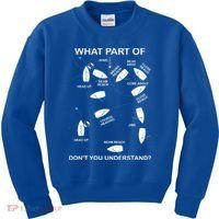 Man Over Board Manoeuvre Sailing Ship Sailor Kids Sweatshirt thumb 0