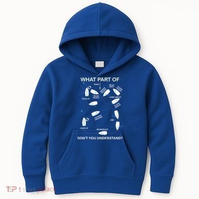 Man Over Board Manoeuvre Sailing Ship Sailor Kids Hoodie