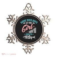 Move Over Boys Let This Girl Show You How To Fish Gift Ornament thumb 0