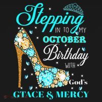 My October Birthday With God's Grace And Mercy Women's Hoodie thumb 2