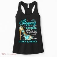 My October Birthday With God's Grace And Mercy Women's Tank Top thumb 0