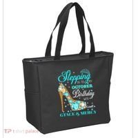My October Birthday With God's Grace And Mercy Tote Bag thumb 2