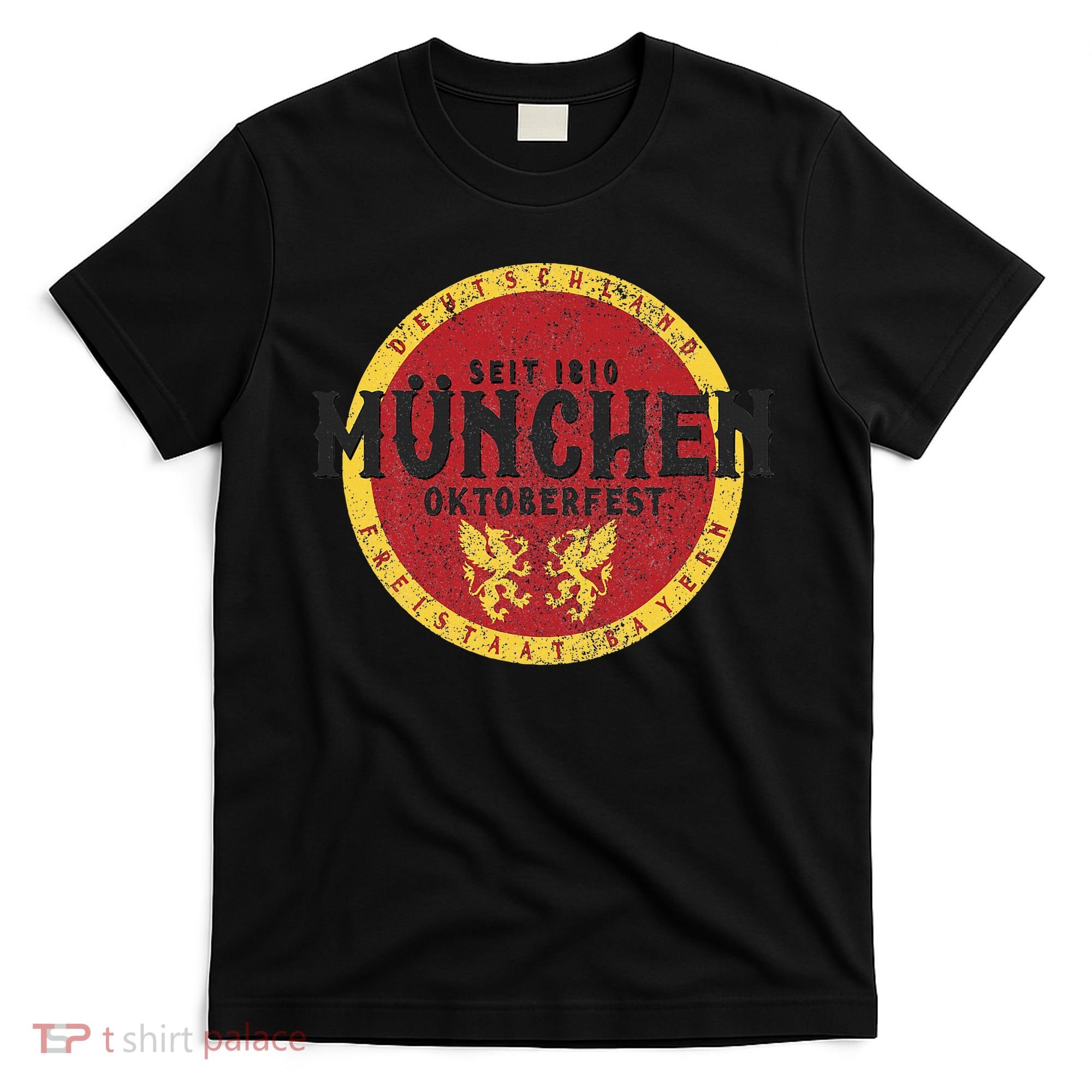Munich Oktoberfest Bavarian Bavarian Vintage Gift T-Shirt